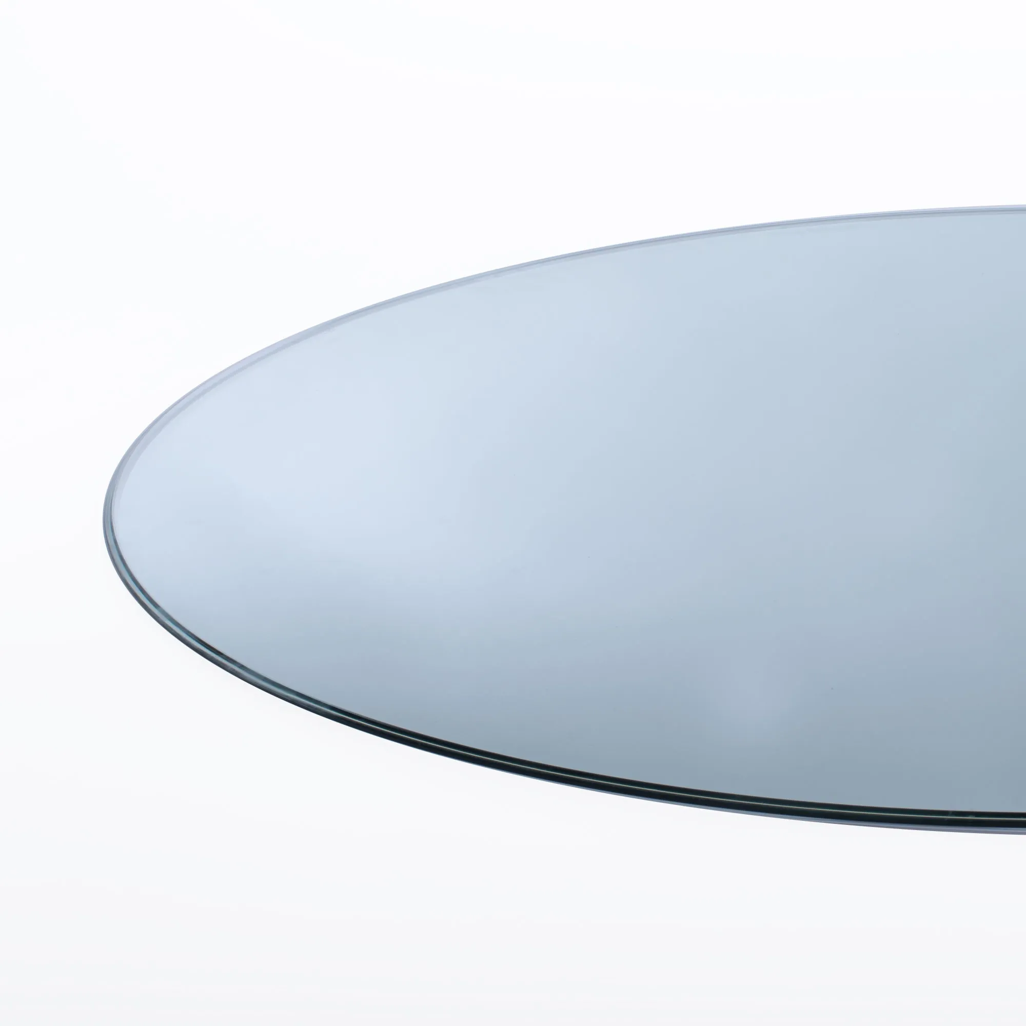 30" Round Clear Glass Table Tops