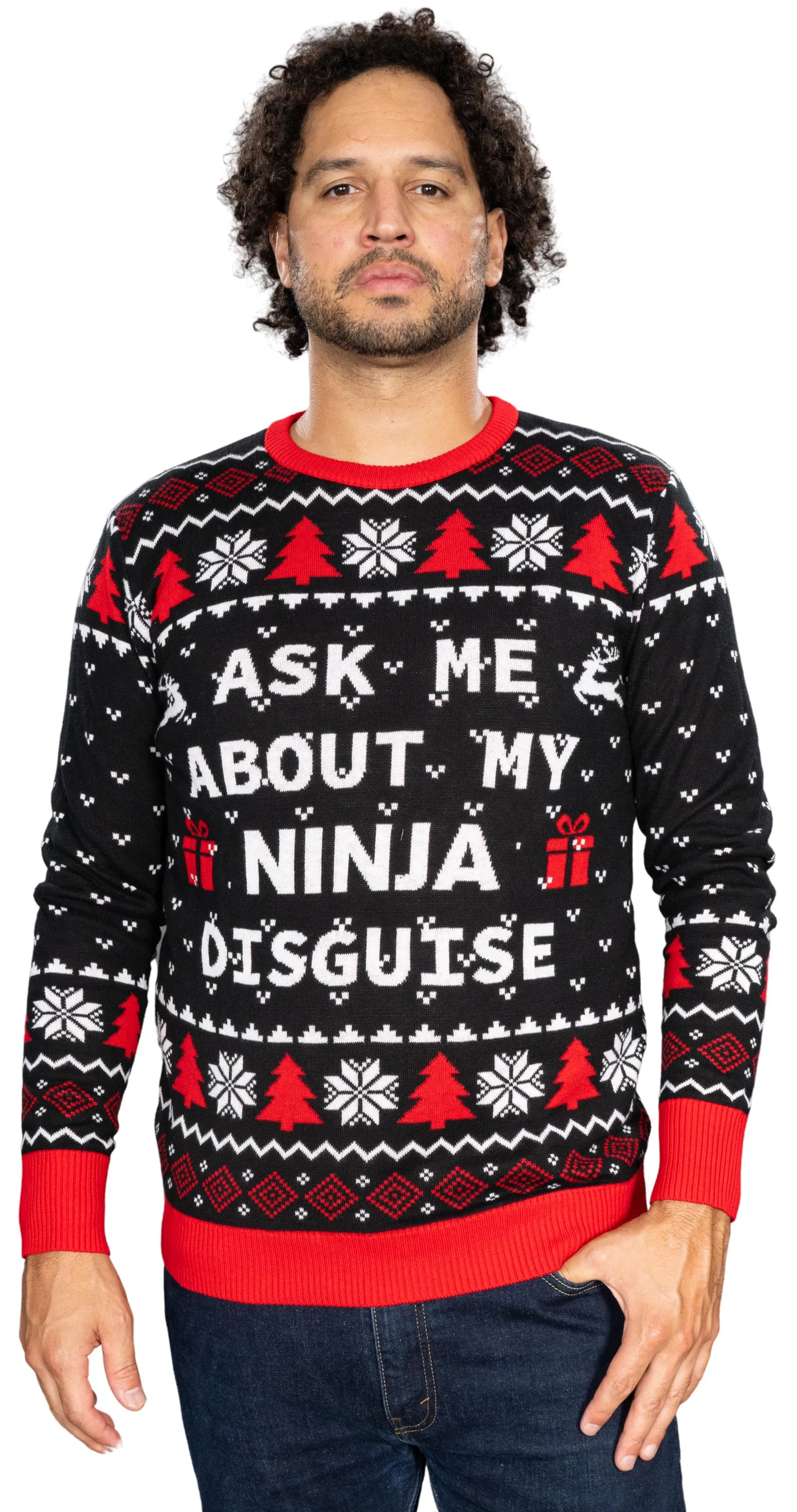 Ask Me About My Ninja Disguise Sweater