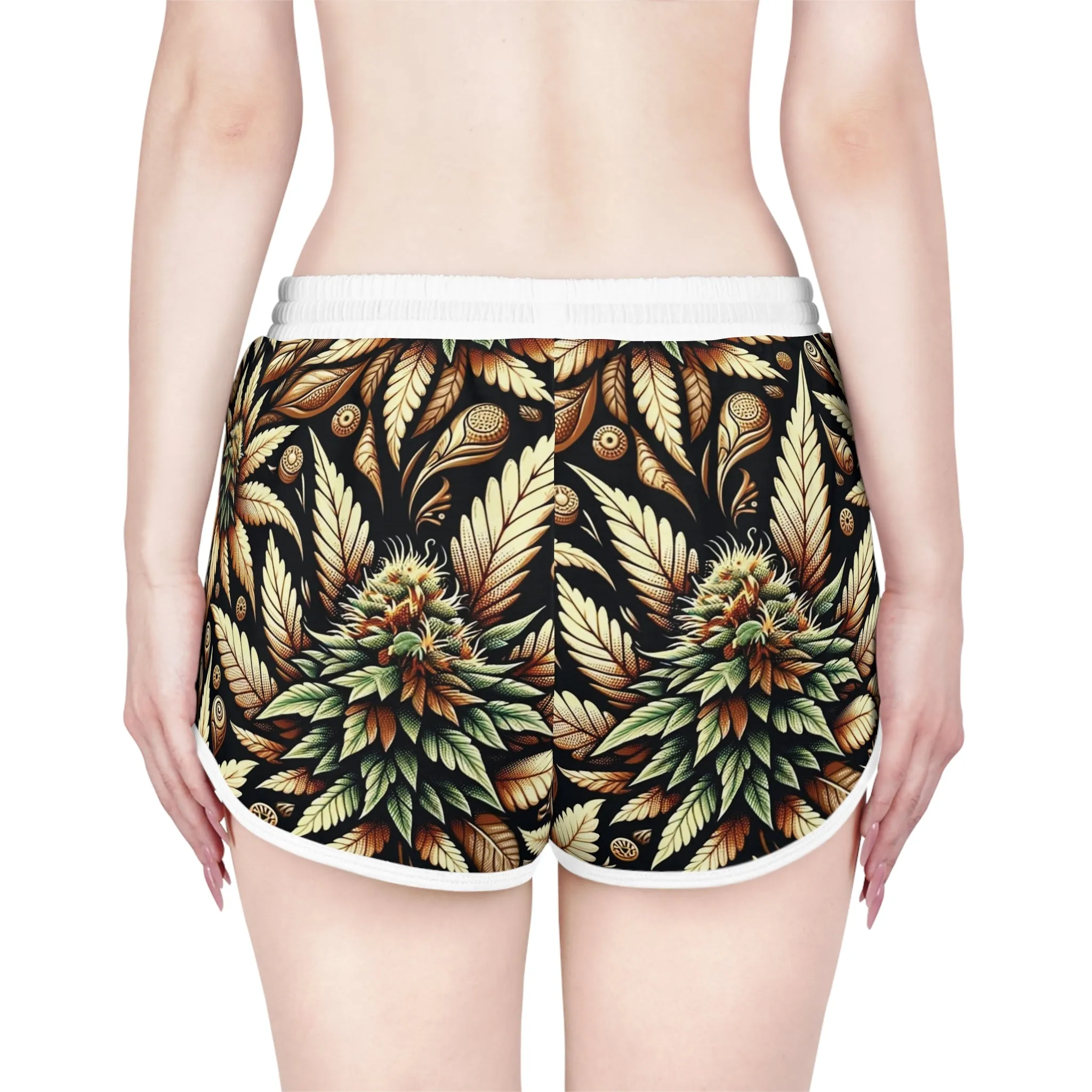 Batik Bliss Buds Relaxed Shorts