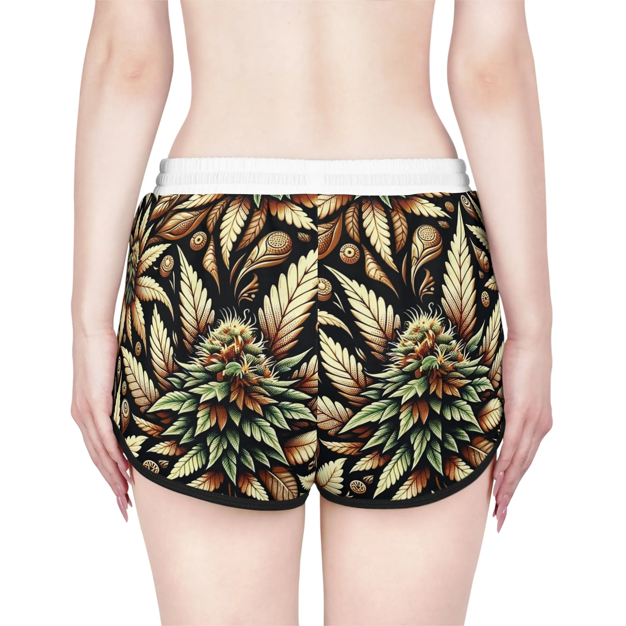 Batik Bliss Buds Relaxed Shorts