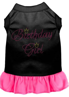 Birthday Girl Rhinestone Dress Black With Bright Pink Xxl (18)