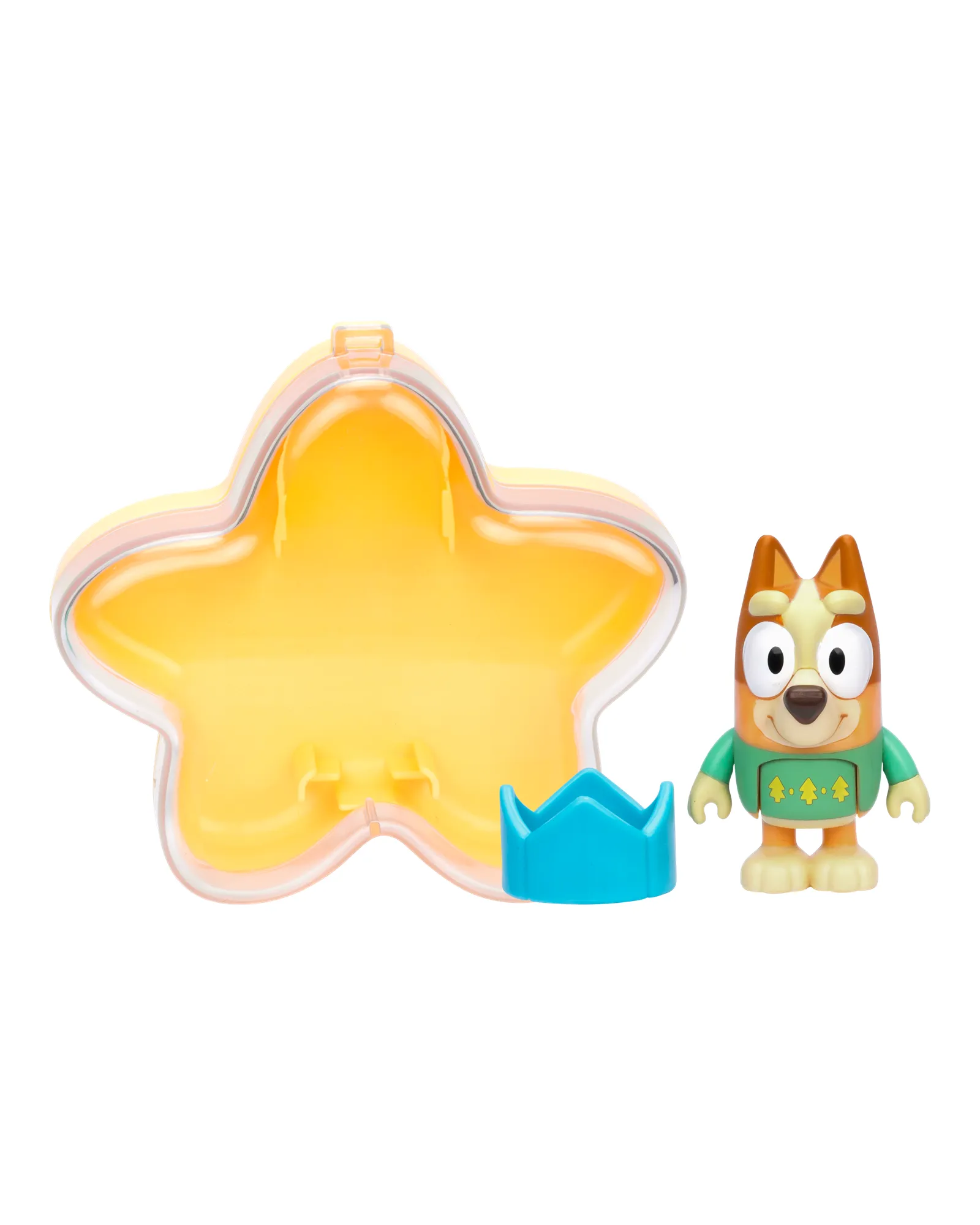 Bluey S11 Christmas Star Toy Ornaments Single Pack 12 Piece - Assorted