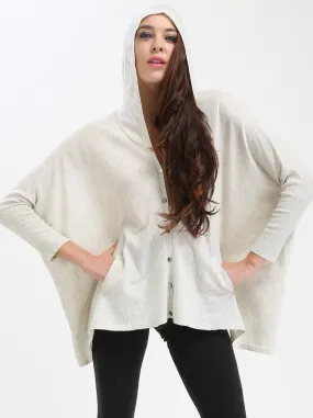 Boxy Hoodie in Cotton