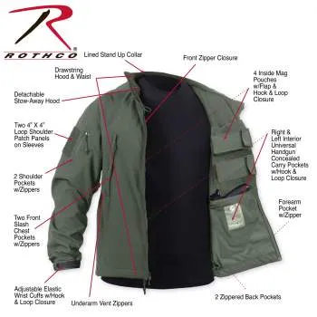 Concealed Carry Soft Shell Jacket