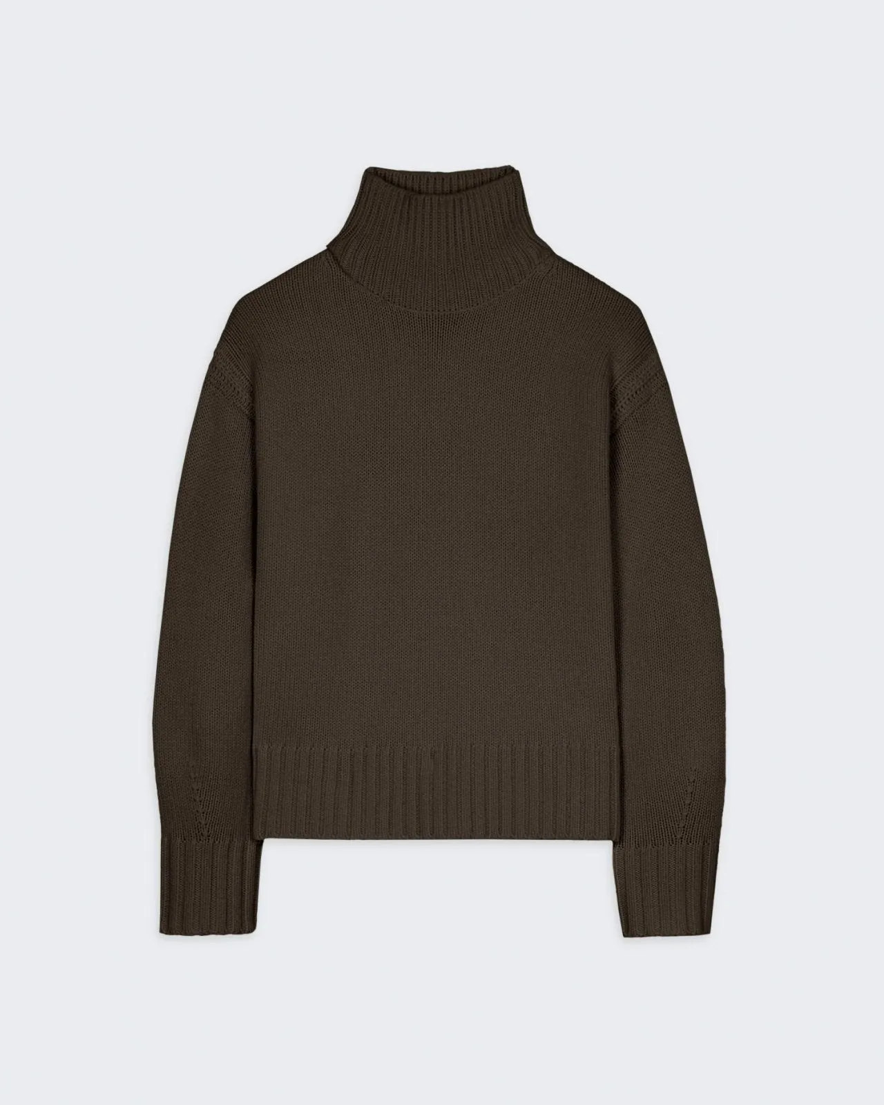 Cozy Turtleneck - Chestnut