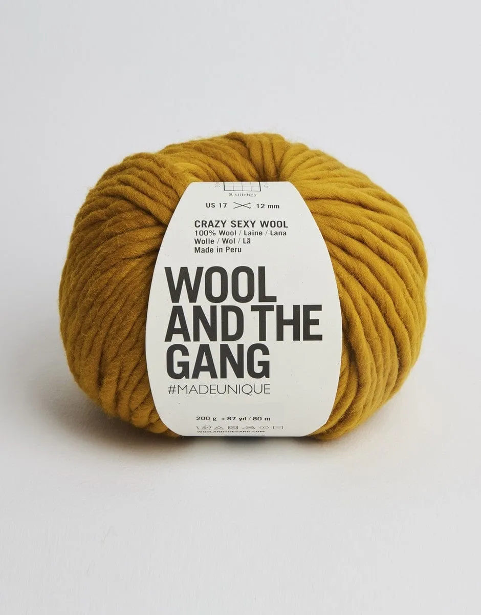 Crazy Sexy Wool, Super Chunky Yarn, Wool and the Gang