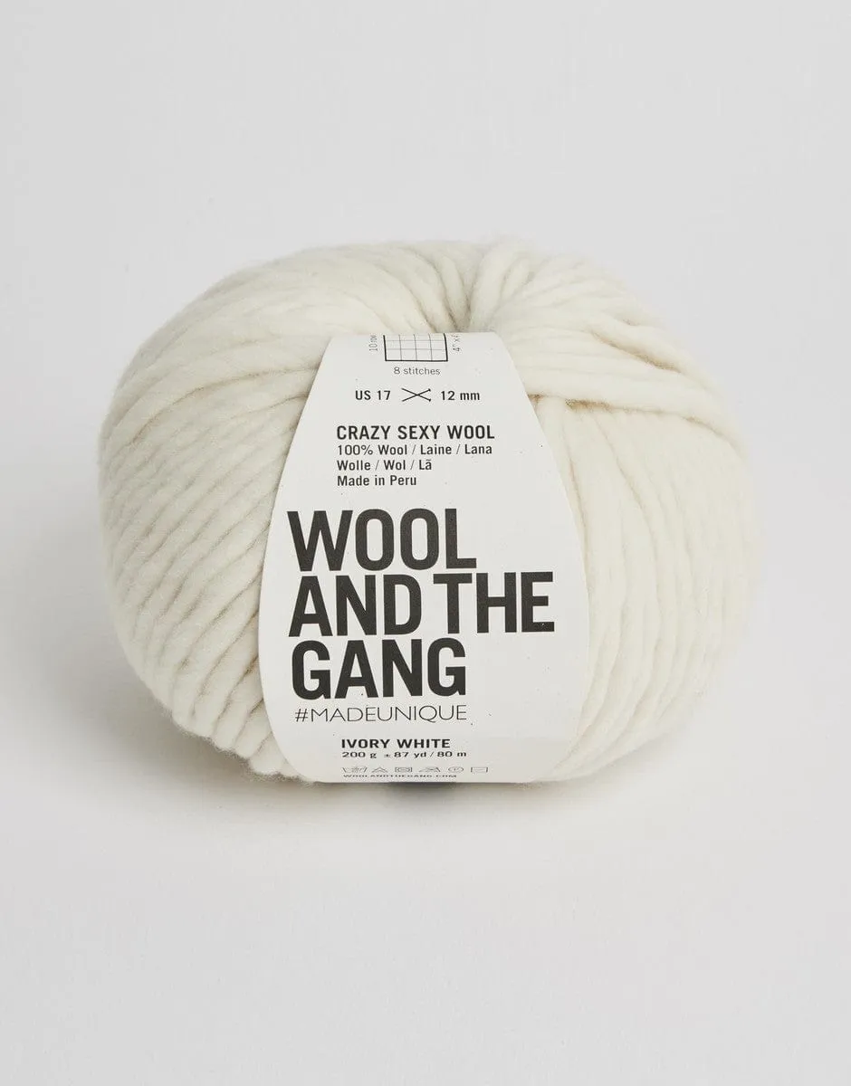 Crazy Sexy Wool, Super Chunky Yarn, Wool and the Gang