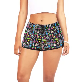 Disney 2024 Dark Women's Relaxed Shorts