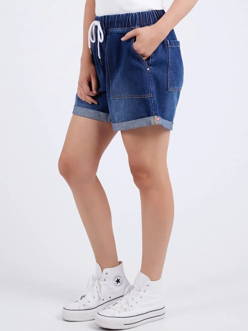 ELM EMMA RELAXED DENIM SHORT