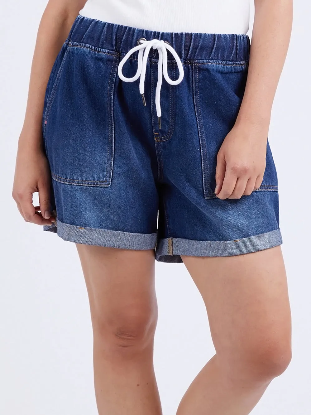 ELM EMMA RELAXED DENIM SHORT