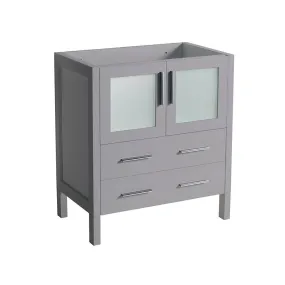 Fresca FCB6230GR Torino 30" Grey Modern Bathroom Cabinet