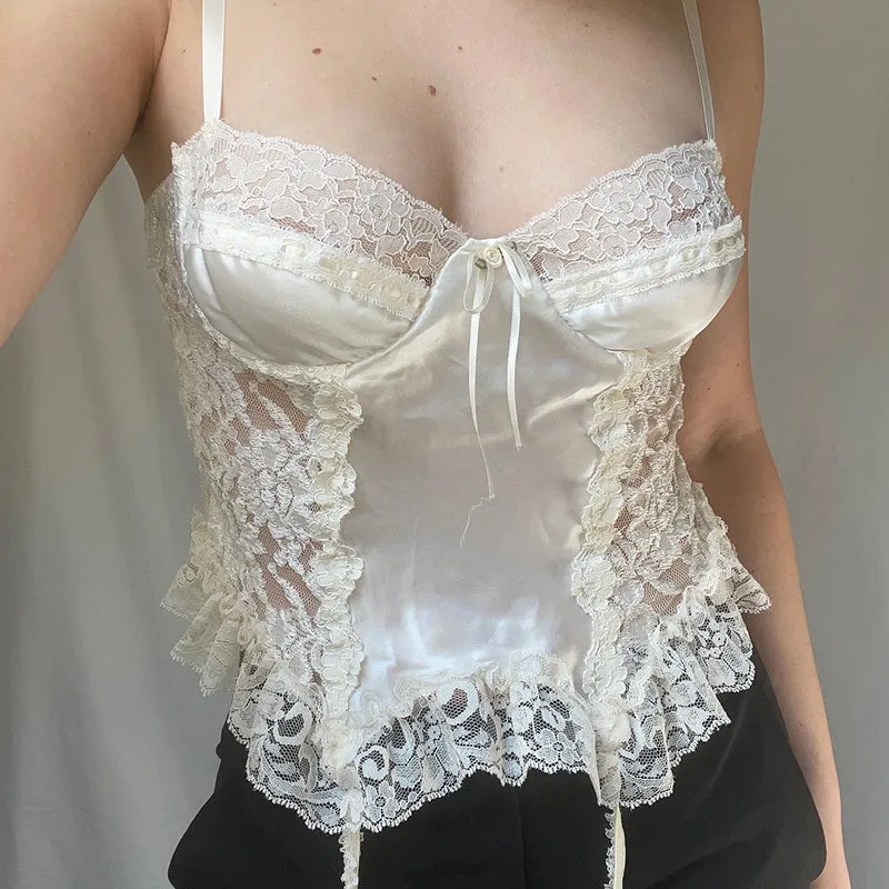 Jamie Lace Corset Top