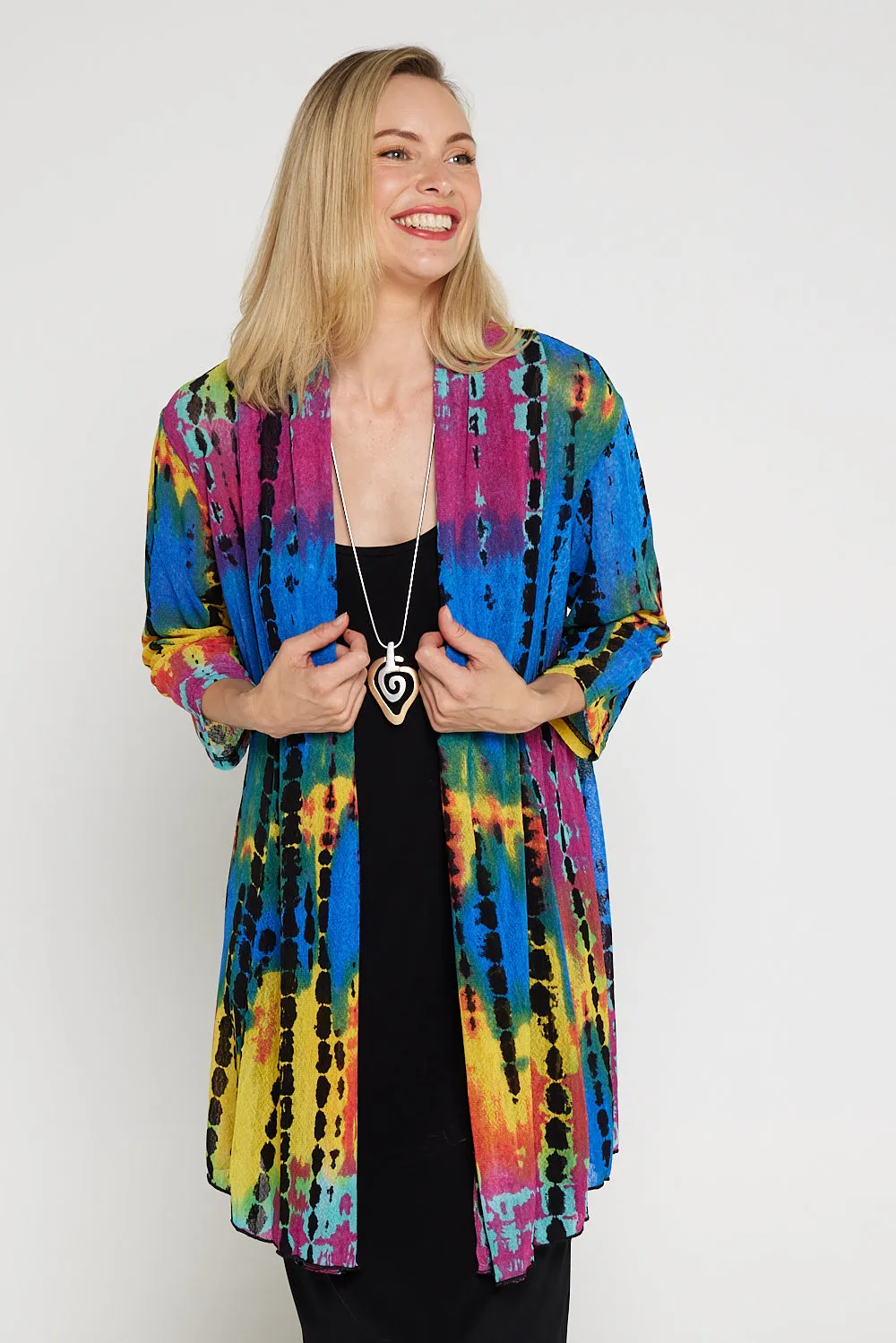 Lexie Easy Fit Jacket - Colour Burst