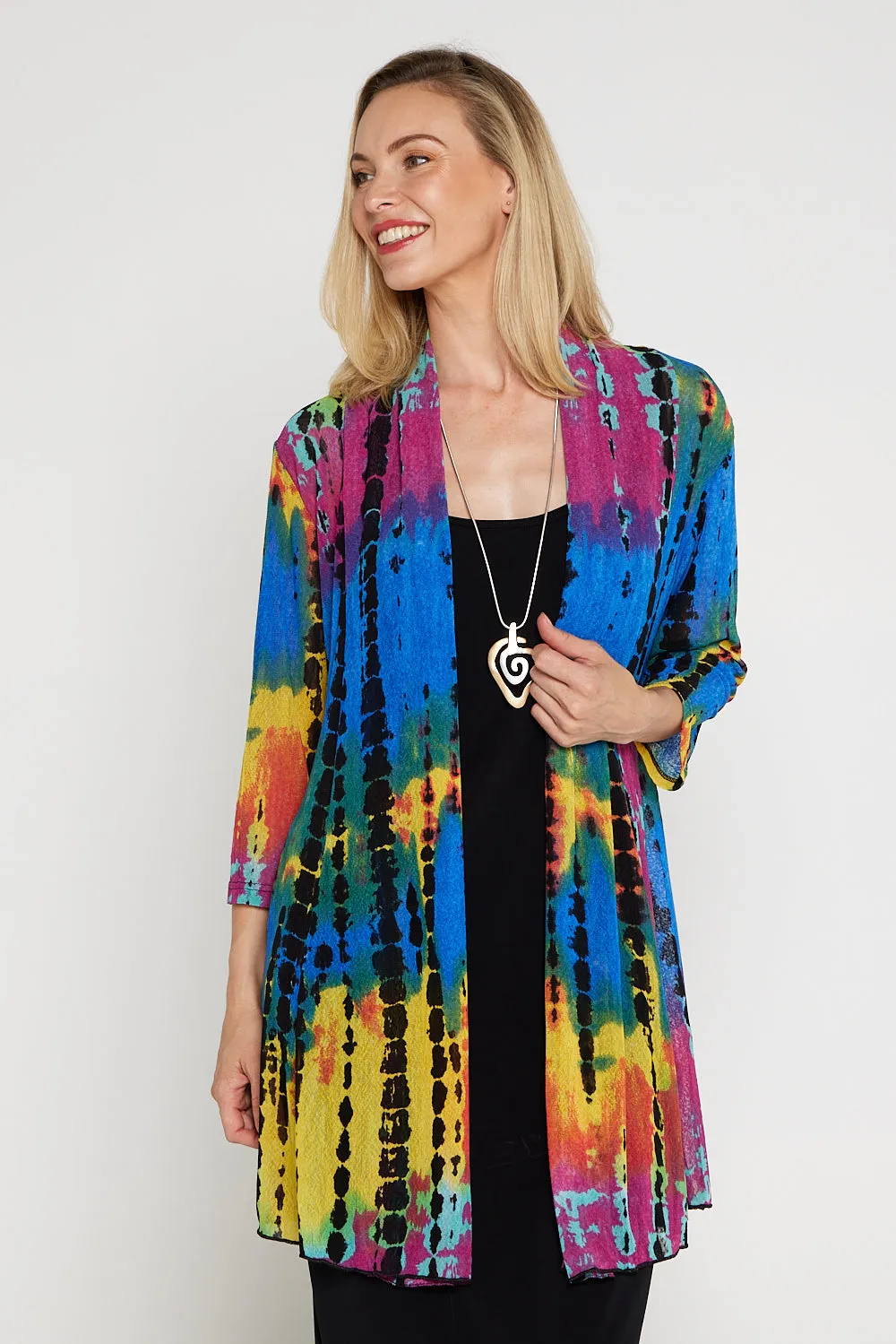 Lexie Easy Fit Jacket - Colour Burst