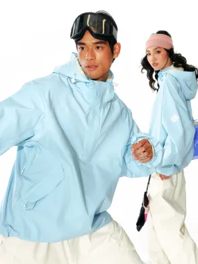 LITAN Sky Blue Soft Shell Pullover - Unisex