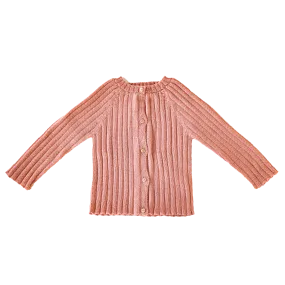 Nanay Cozy Salmon Cardigan