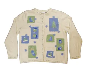 Outdoor Fun-Medium Christmas Sweater