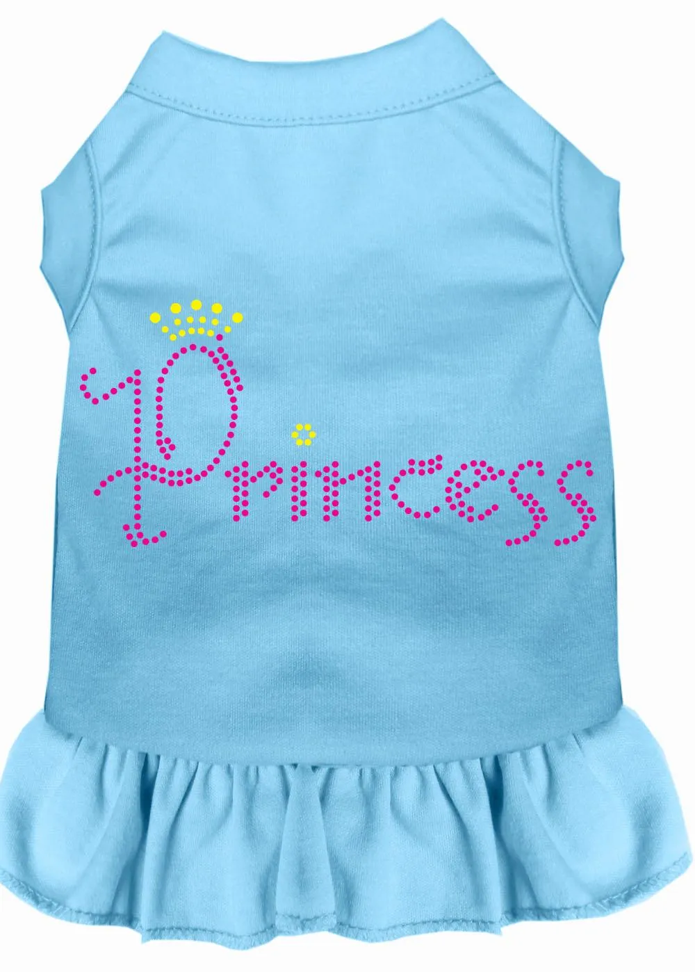 Princess Rhinestone Dress Baby Blue Lg (14)