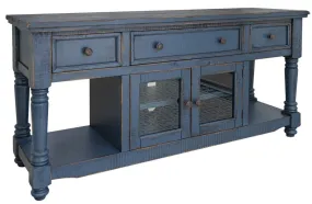 Stonegate 70" TV Stand - Blue