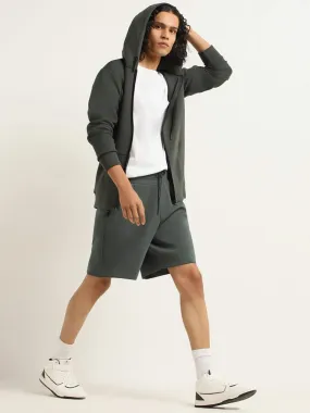 Studiofit Green Relaxed Fit Shorts