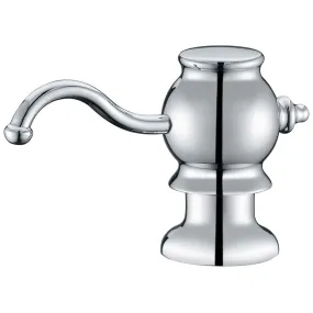 Whitehaus WHSD030-C Solid Brass Soap/Lotion Dispenser